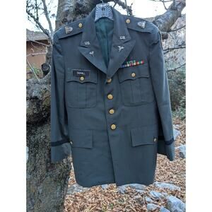 Vintage US Army Post WW2 Dress Uniform Jacket 63rd Infantry Division Collectable